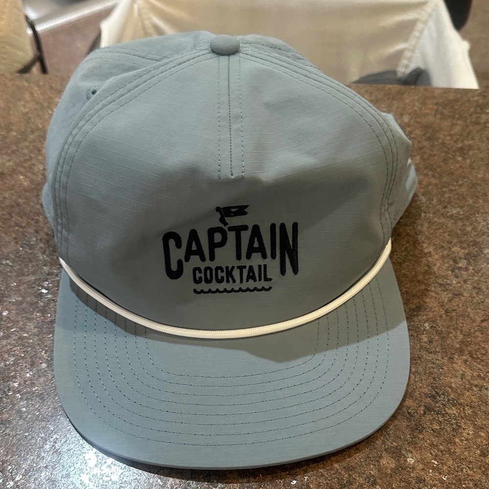 NWT Toes on the Nose by American Needle Captain Cocktail Salty Hat blue